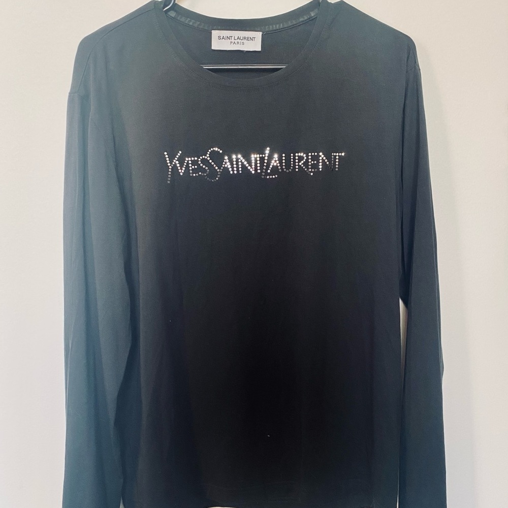 Yves Saint Laurent Long Sleeve Top